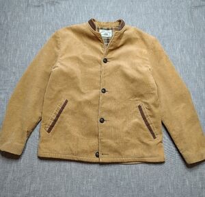 VINTAGE 60s Pacific Trail Corduroy Jacket Flannel Lined Sportswear Size 44